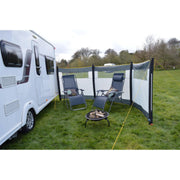 Maypole 3 Panel Inflatable Camping Windbreak with Windows L480cm x H140cm Maypole - Dynamic Drive