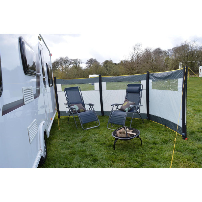 Maypole 3 Panel Inflatable Camping Windbreak with Windows L480cm x H140cm Maypole - Dynamic Drive