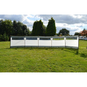 Maypole 5 Panel Steel Poled PVC Windbreak 800cm Maypole - Dynamic Drive