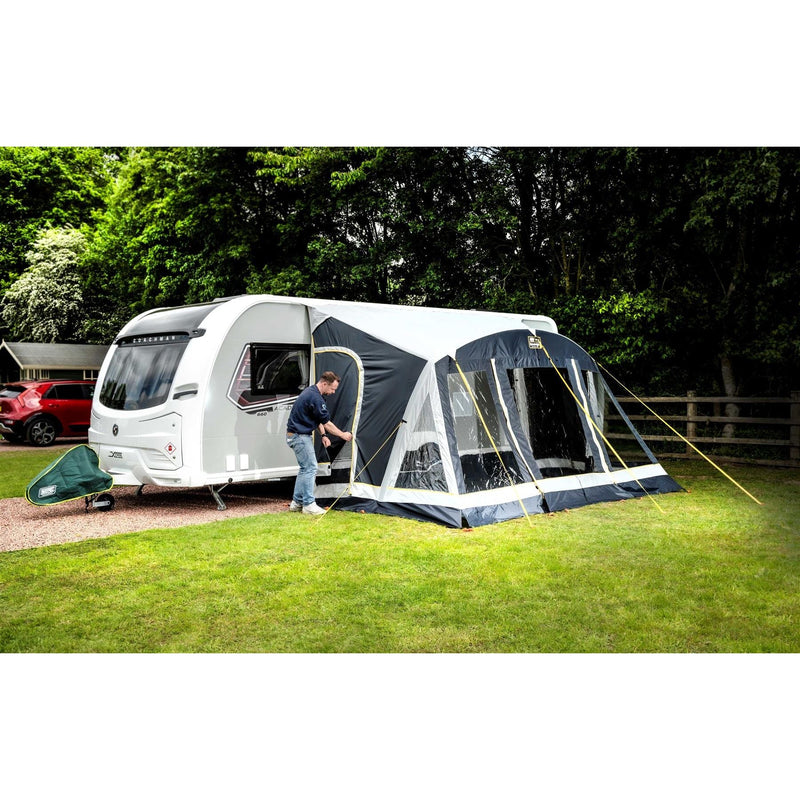 Maypole Caravan Stoneleigh AIr Inflatable 390cm Porch Awning MP9555 Maypole - Dynamic Drive