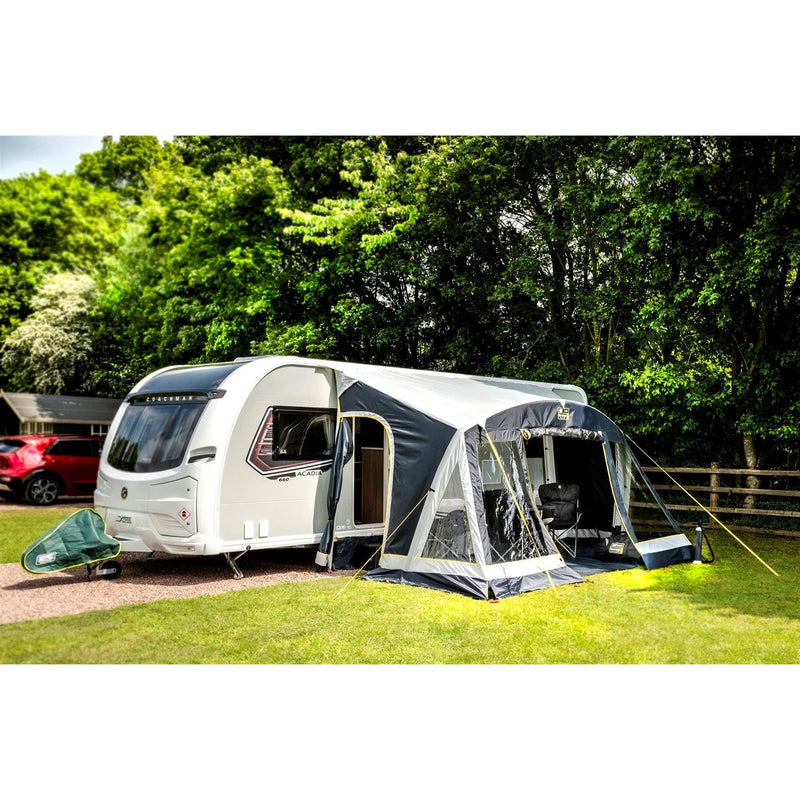 Maypole Caravan Stoneleigh AIr Inflatable 390cm Porch Awning MP9555 Maypole - Dynamic Drive