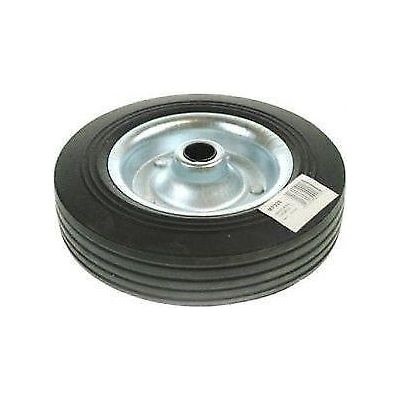 Maypole Caravan Trailer Spare Jockey Steel Wheel Solid Rubber Tyre 200mm Maypole - Dynamic Drive