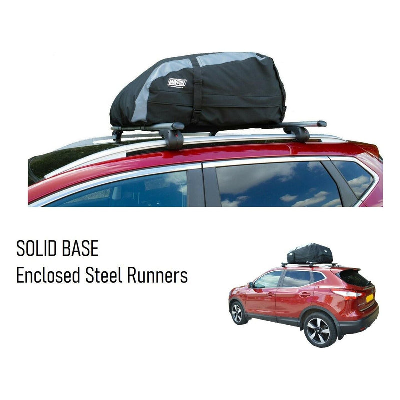 Maypole Folding 320 Litre Roof Top Cargo Carrier Bag Maypole - Dynamic Drive