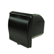 Maypole MP5985B 240V 16Amp Mains Flush Fit Socket- Caravan Inlet Black Maypole - Dynamic Drive