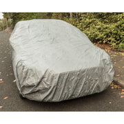 Maypole MP9871 Large Breathable Water Resistant Fabric Car Full Cover UpTo 16ft UKB4C - Dynamic Drive