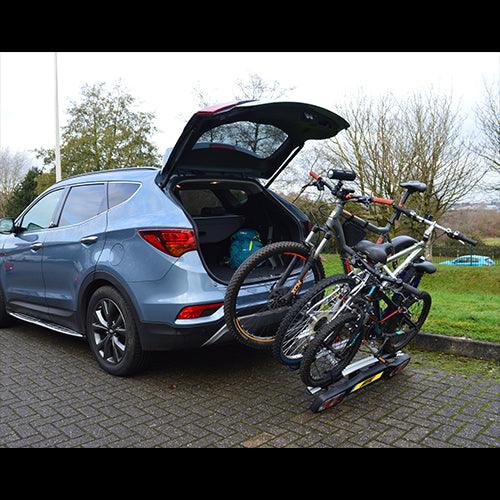 Maypole Towball Mounted Car Rear Tow Bar Cycle Holder 3 Bike Carriers 45kg Load Maypole - Dynamic Drive