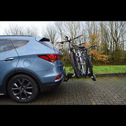 Maypole Towball Mounted Car Rear Tow Bar Cycle Holder 3 Bike Carriers 45kg Load Maypole - Dynamic Drive