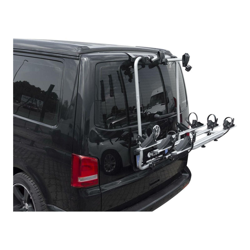 Menabo Bike Rack Cycle Carrier Tailgate Fits Vw T6 Transporter Campervan ukcampingandleisure - Dynamic Drive
