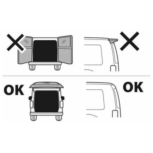 Menabo Bike Rack Cycle Carrier Tailgate Fits Vw T6 Transporter Campervan ukcampingandleisure - Dynamic Drive