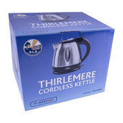 Metallic Red Compact Low Power 1.2L 750W Cordless Kettle Caravan Camper Van RV Powerpart - Dynamic Drive