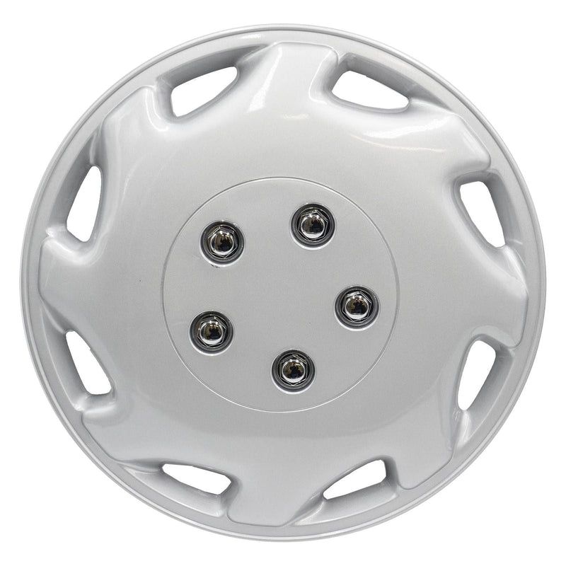Milenco Caravan Wheel Trim Single 14" Silver Milenco - Dynamic Drive