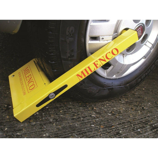 Milenco Compact Wheel Clamp with Storage Bag Milenco - Dynamic Drive
