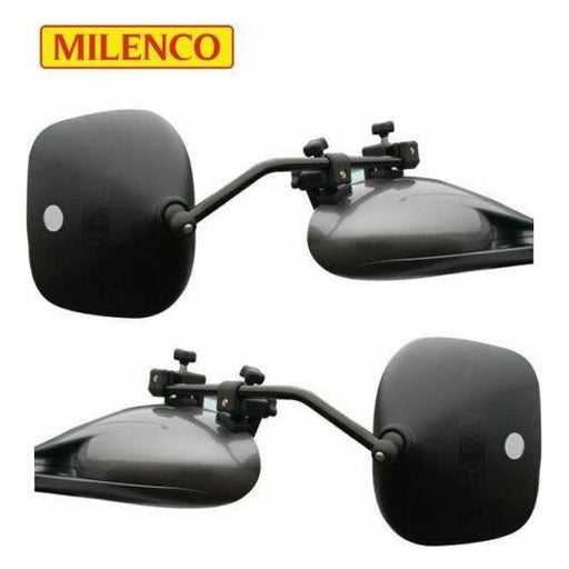 Milenco Grand Aero Convex Glass Towing Mirror x2 Milenco - Dynamic Drive