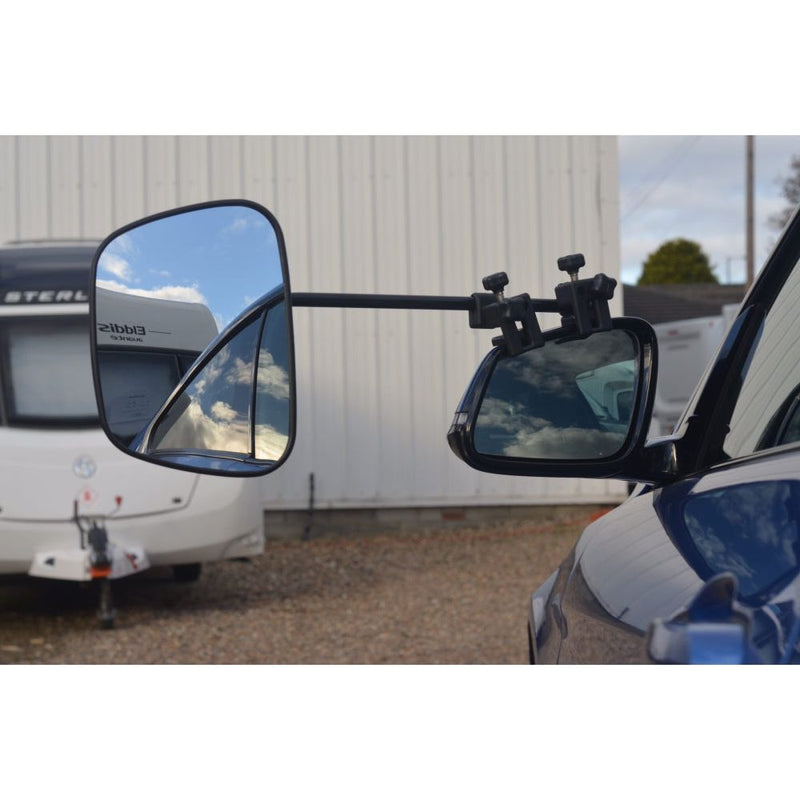 Milenco Grand Aero Convex Glass Towing Mirror x2 Milenco - Dynamic Drive