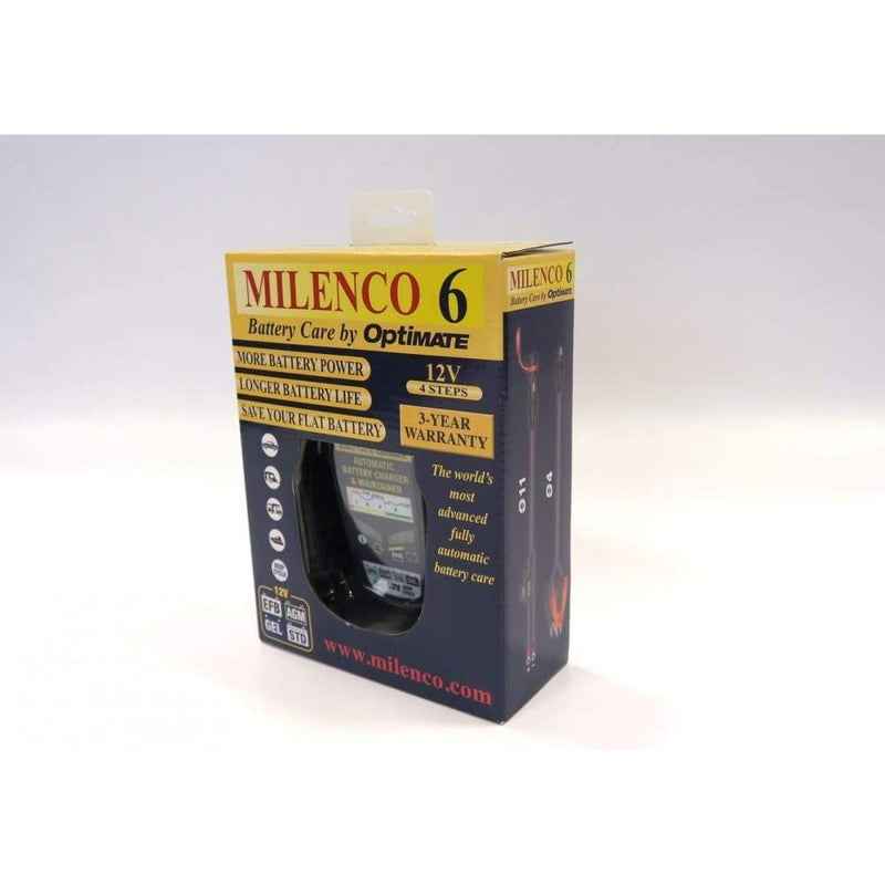 Milenco Optimate 6 Multi Step Battery Smart Charger Milenco - Dynamic Drive
