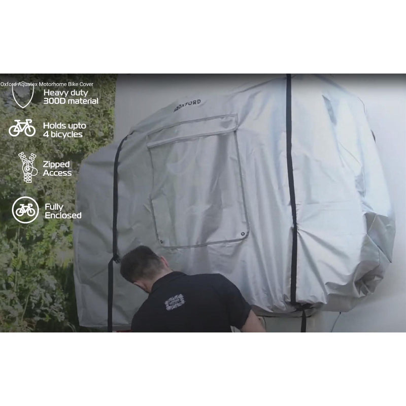 Motorhome Bike Cover 3 To 4 Bicycle Oxford Aquatex Deluxe For Cycle Rack Motorhome ukcampingandleisure - Dynamic Drive