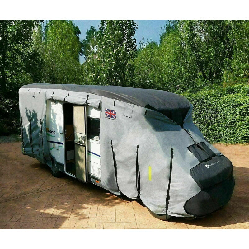 Motorhome Cover 4 Ply Premium Waterproof Breathable Up To 5.7M Crusader - Dynamic Drive