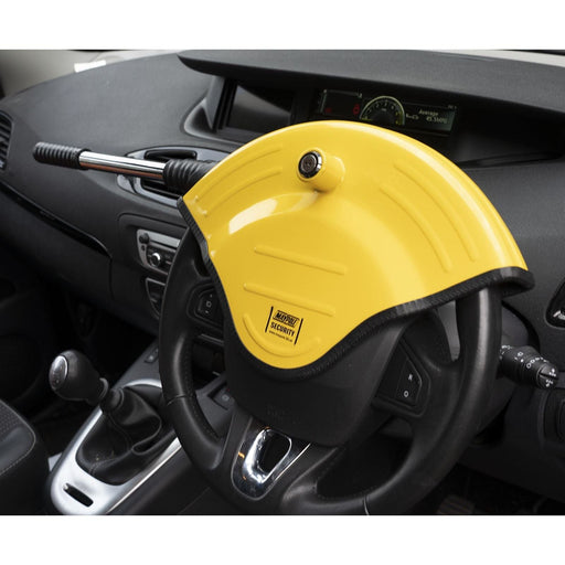 MP5494 Car Van Motorhome Disc Type Anti Theft Security Steering Wheel Lock Clamp Maypole - Dynamic Drive