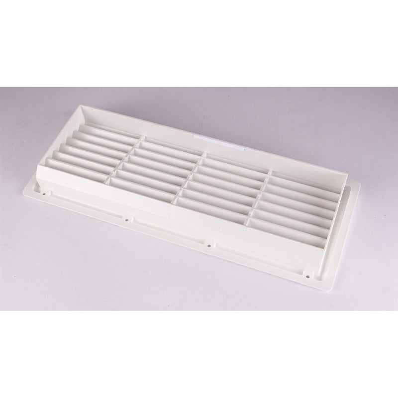 MPK Recessed Caravan Motorhome White Fridge Air Vent L375 X W150 5039.2W MPK - Dynamic Drive