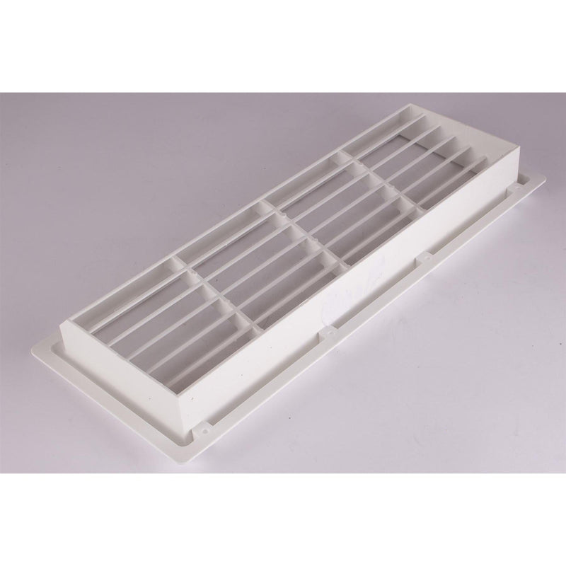 MPK Recessed Caravan Motorhome White Fridge Air Vent L375 X W150 5039.2W MPK - Dynamic Drive