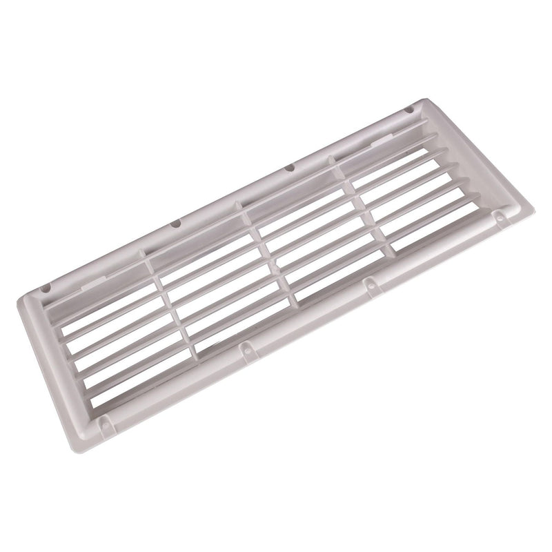 MPK White Recessed Mounted Fridge Vent & Winter Cover Caravan/Motorhome ukcampingandleisure - Dynamic Drive