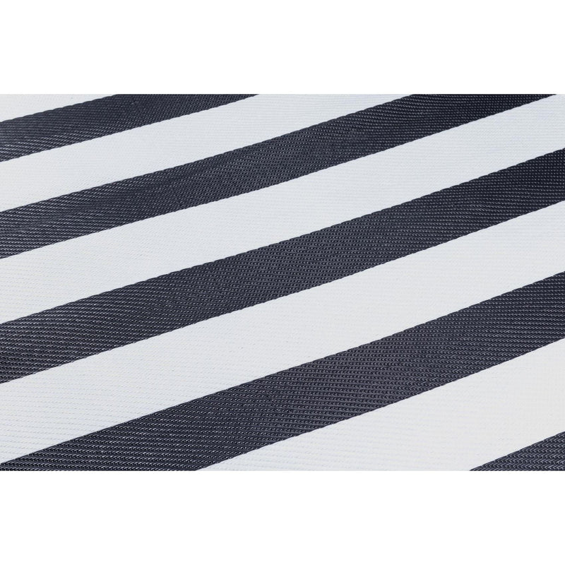 Outdoor Garden Rug Portable Reversible Mat for Decking Patio Zebra Stripe Zebra 150 X 250 cm Plastic Straw ukcampingandleisure - Dynamic Drive
