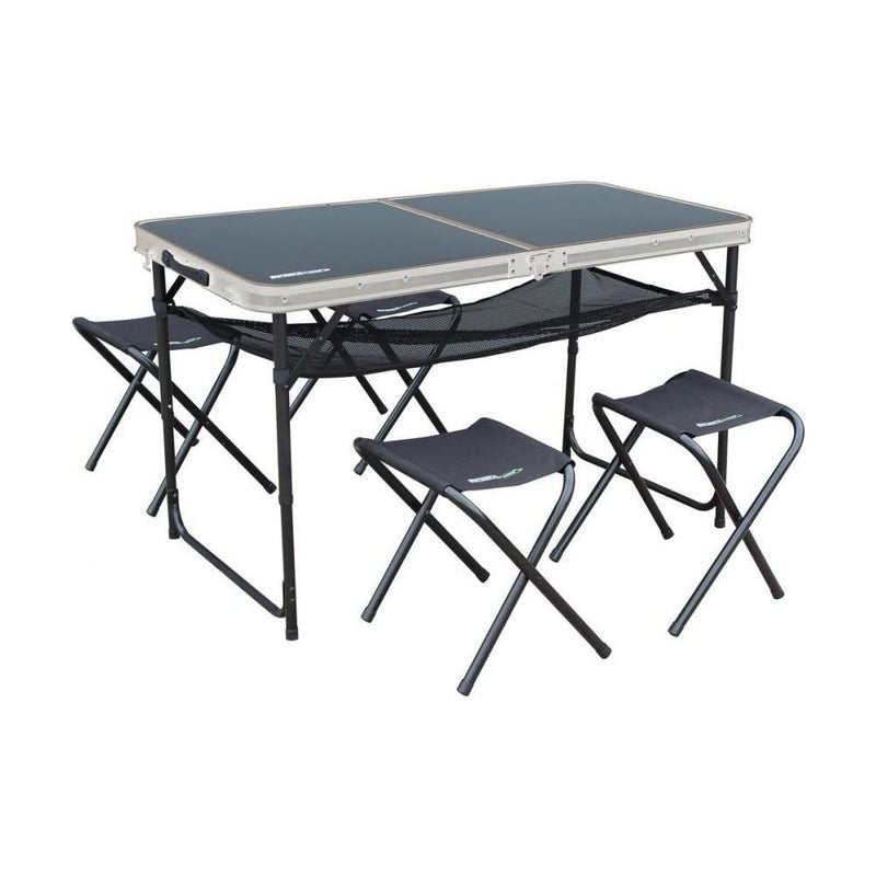 Outdoor Revolution Capri Picnic Table and Stool Set Aluminium Camping - Outdoor Revolution - My Roof Tent