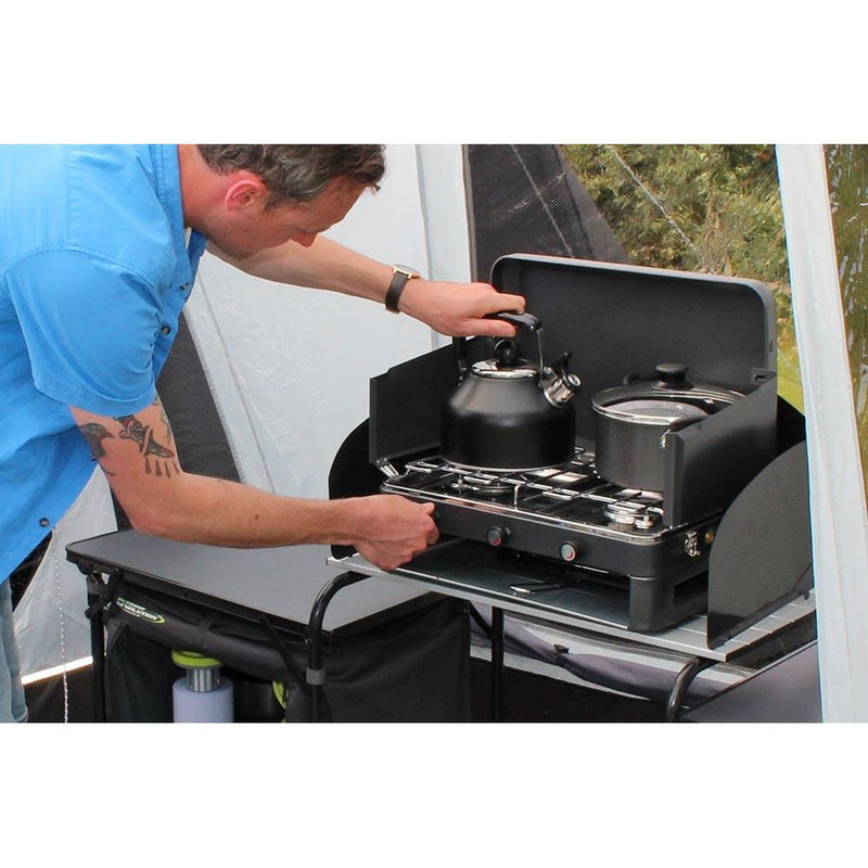 Outdoor Revolution Induction Hob Whistling Kettle 2.2L Black for Camping Caravan Outdoor Revolution - Dynamic Drive