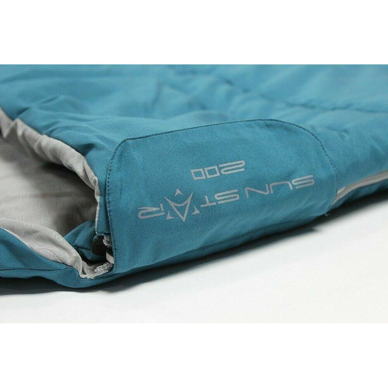 Outdoor Revolution Sun Star Coral Blue Double 200 Sleeping Bag ORSB2011 Blue Outdoor Revolution - Dynamic Drive