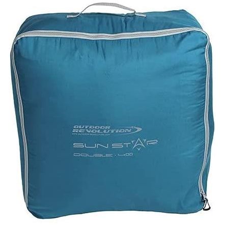 Outdoor Revolution Sun Star Double 400 Sleeping Bag DL Blue Coral Outdoor Revolution - Dynamic Drive