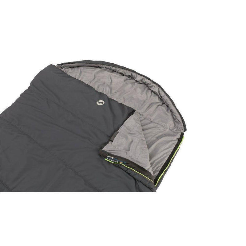 Outwell Campion Lux Double Sleeping Bag 3 Season Camping Caravan Rectangular Outwell  - Dynamic Drive