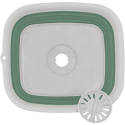 Outwell Collaps Callapsible Wash Bowl with Drain - Shadow Green Outwell - Dynamic Drive