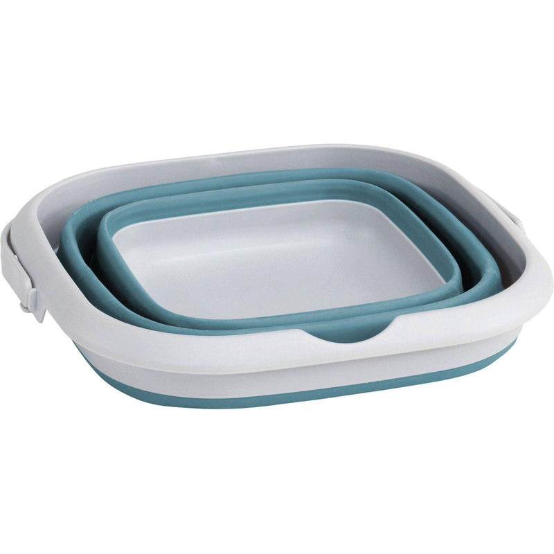 Outwell Collaps Collapsible Bin w/lid Classic Blue 9l Outwell - Dynamic Drive
