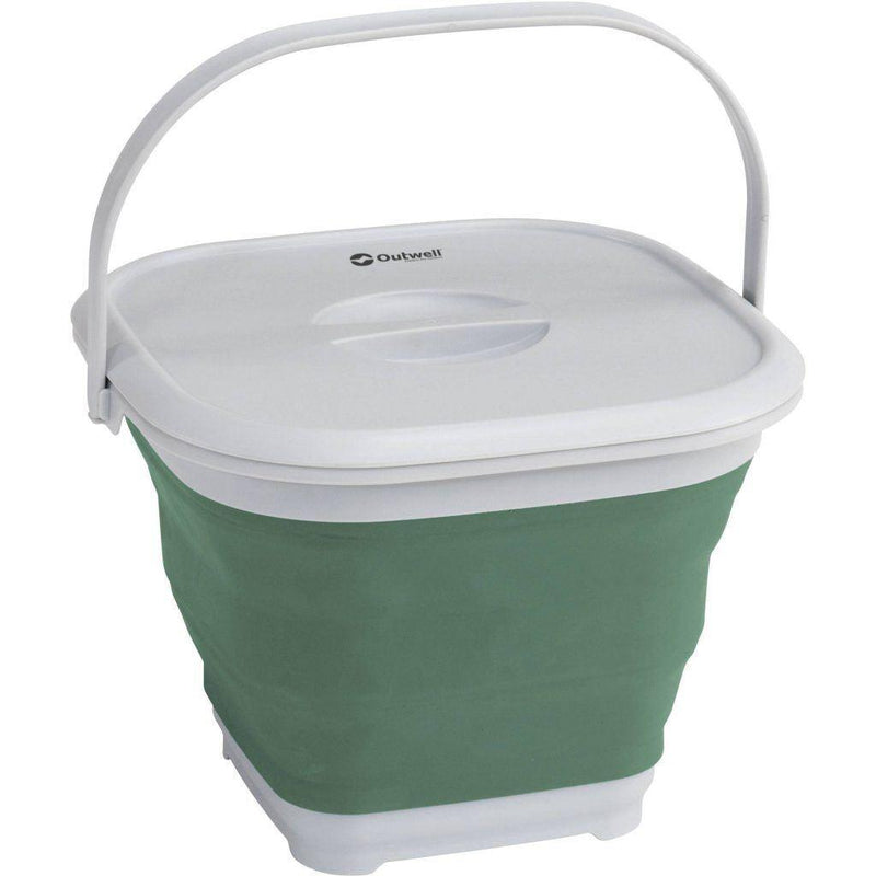 Outwell Collaps Collapsible Bucket Square w/lid 9l Outwell - Dynamic Drive