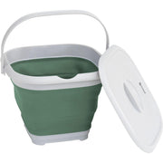 Outwell Collaps Collapsible Bucket Square w/lid 9l Outwell - Dynamic Drive