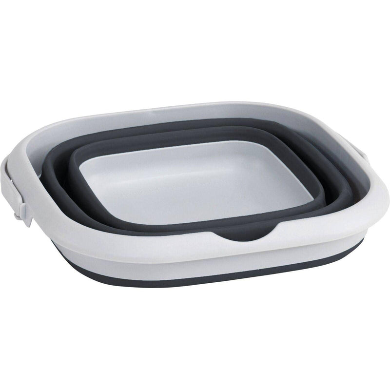 Outwell Collaps Collapsible Bucket Square w/lid Navy Night 9l Outwell - Dynamic Drive