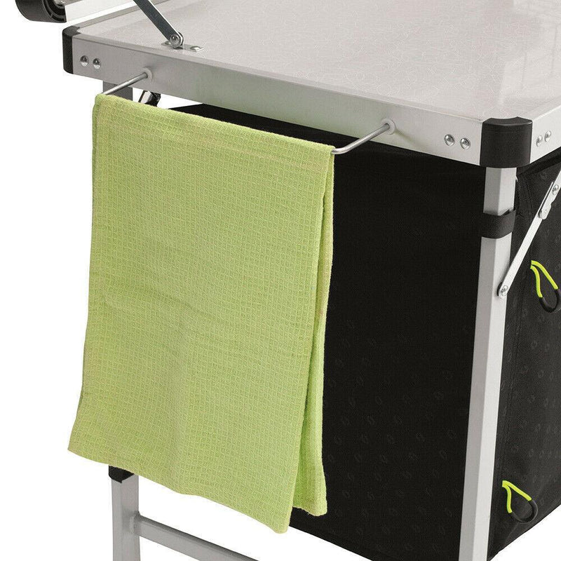 Outwell Drayton Portable Folding Kitchen Unit With Storage 531177 Outwell - Dynamic Drive