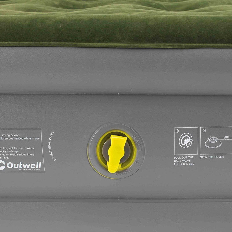 Outwell Flock Excellent Double Airbed Camping Raised High Air Bed Mattress Outwell - Dynamic Drive
