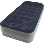 Outwell Flock Superior Single Airbed With Built-In Pump High Raised Air Bed Outwell - Dynamic Drive