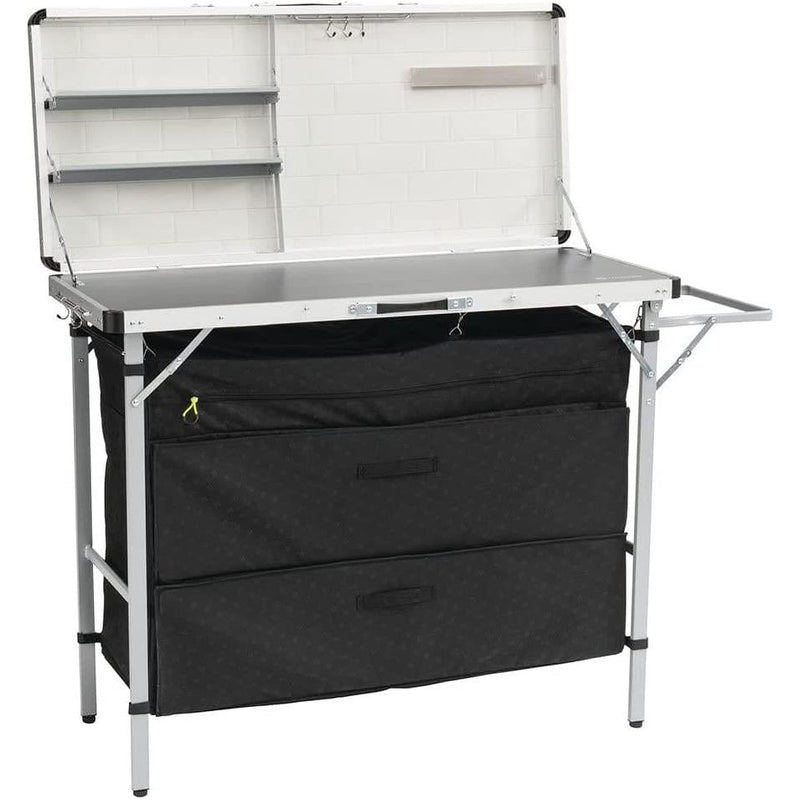 Outwell Magante Camping Kitchen Unit Storage Unit Cupboard Folding Outwell - Dynamic Drive