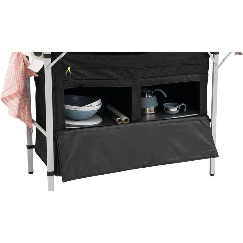 Outwell Magante Camping Kitchen Unit Storage Unit Cupboard Folding Outwell - Dynamic Drive