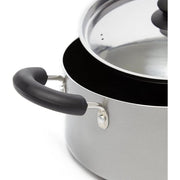 Outwell Medium Feast Cook Camping Pan Set - Aluminium Cookware with Detachable Handles ukcampingandleisure - Dynamic Drive