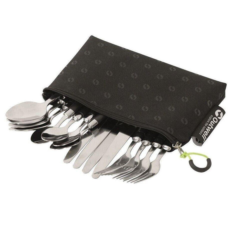 Outwell Pouch Cutlery Set Camping Picnic Cutlery & Carry Case Outwell - Dynamic Drive