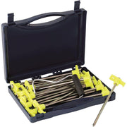 Outwell Premium Spike Heavy Duty Hard Ground Tent Pegs Awning with Peg Puller Outwell - Dynamic Drive