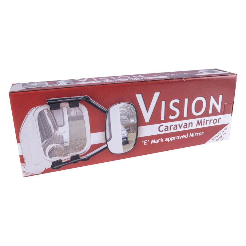 Pair 4x4 Van Caravan Trailer Motorhome Towing Mirrors Vision E Approved Vision - Dynamic Drive