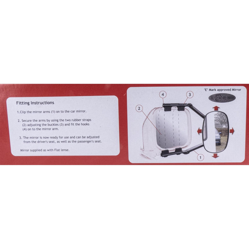 Pair 4x4 Van Caravan Trailer Motorhome Towing Mirrors Vision E Approved Vision - Dynamic Drive