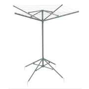 Portable 4 Arm Aluminium Clothes Line Camping Caravan Washing Airer Dryer Via Mondo - Dynamic Drive