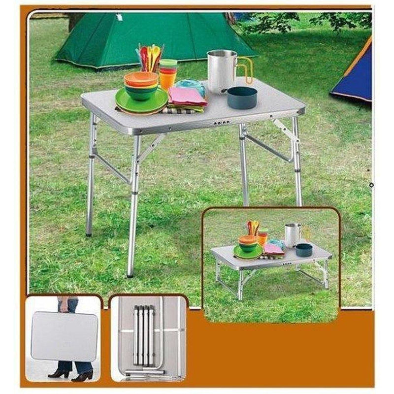 Portable Aluminium Folding Camping Table Camp Active - Dynamic Drive