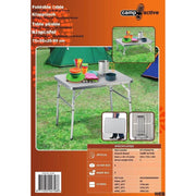 Portable Aluminium Folding Camping Table Camp Active - Dynamic Drive