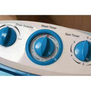 Portable Twin Tub Washing Machine Spin Dryer Camping Caravan Motorhome Student Leisurewize - Dynamic Drive